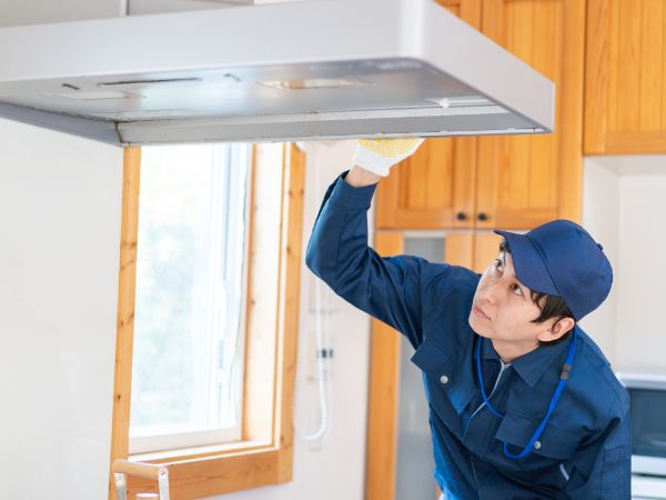 レンジフード交換工事の内容